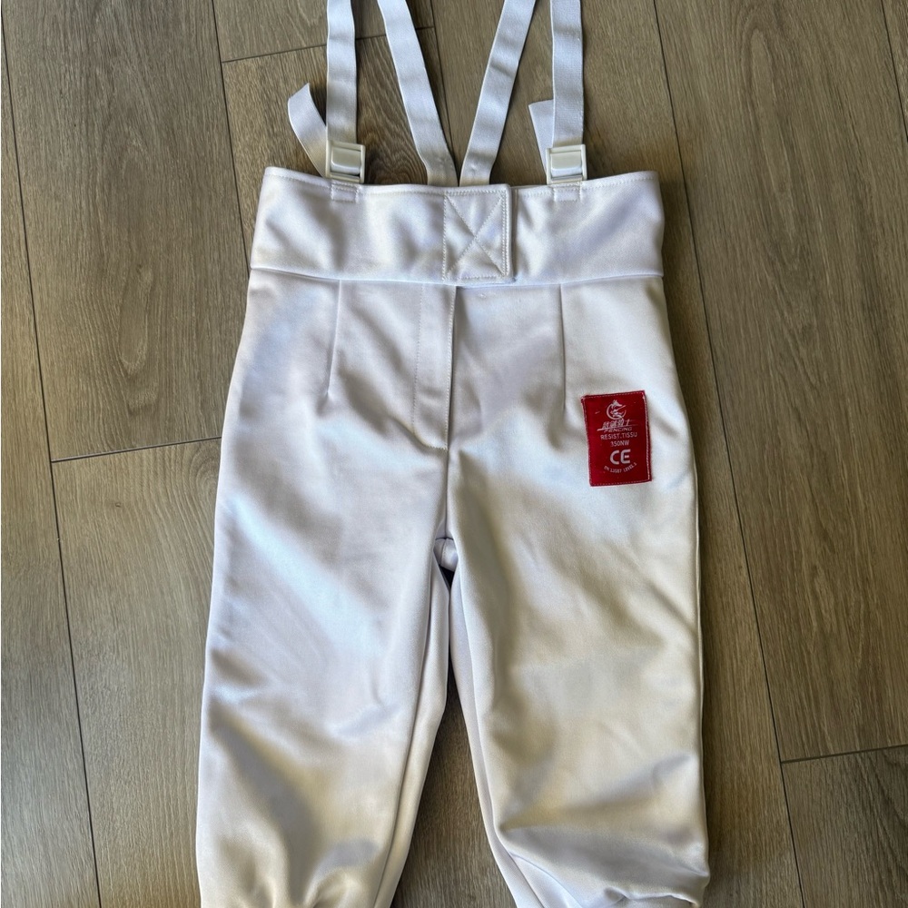Kids Classic White Fencing Pants